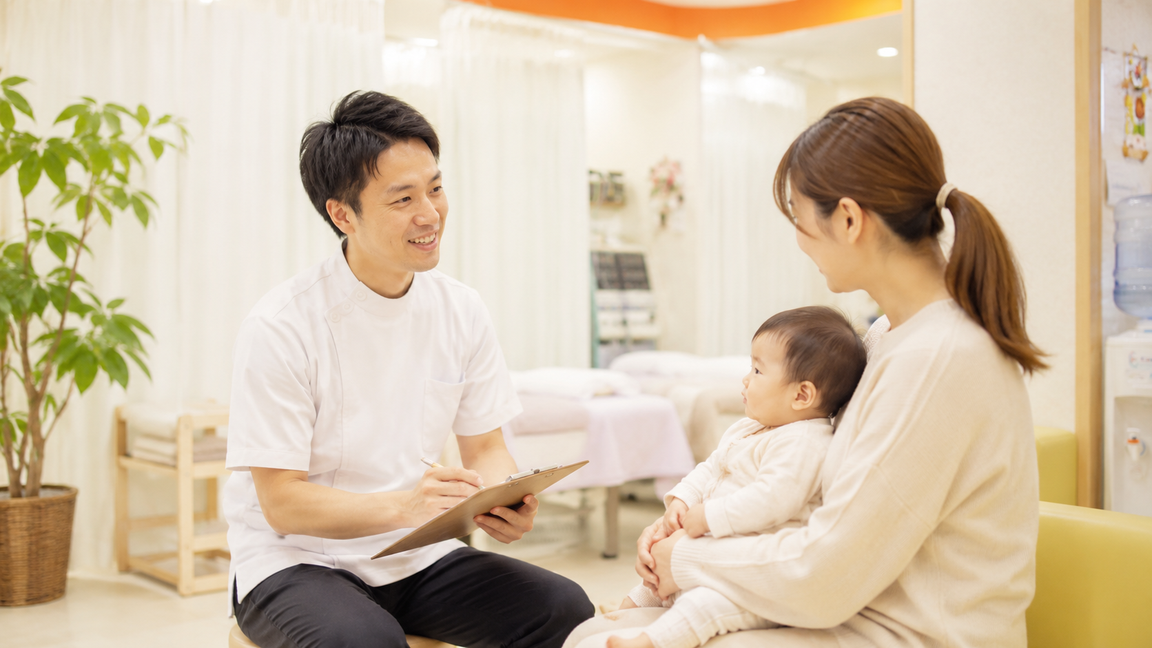赤ちゃん連れの方への相談イメージ
